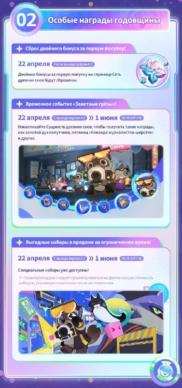 Иллюстрация к статье «✦ Расписание всех наград Годовщины ✦»