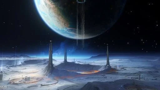 ❖ Вид на Тейват с Морозной луны и разные обучалки ❖