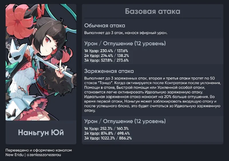 ► Навыки Наньгун и Циссии ◄